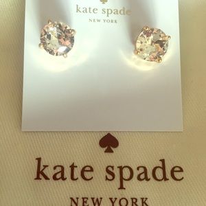 Classic Clear, Kate Spade Stud Earrings
